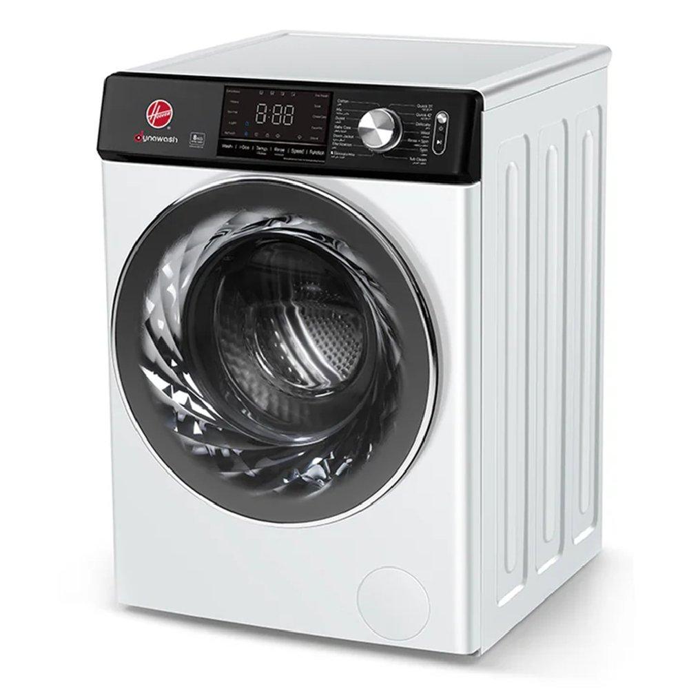 Hoover Front Load Washing Machine, 8 kg, HWM-S814DD-W – White