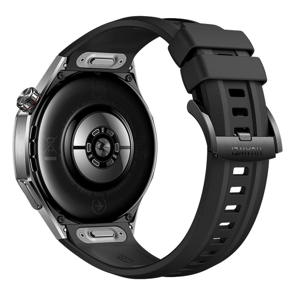 اطلب مسبقًا ساعة هواوي جي تي 5 برو الذكية مقاس 46 مم – أسود + ميزان هواوي 3 + سوار أزرق مجانًا