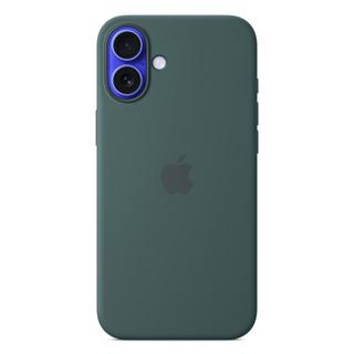 Buy Apple iphone 16 plus silicone case with magsafe - lake green in Kuwait