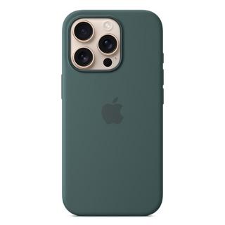 Buy Apple iphone 16 pro silicone case with magsafe - lake green in Kuwait