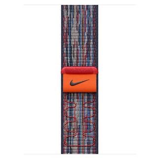 Buy Apple 40mm nike sport loop, mc1j4zm/a - blue/red in Kuwait