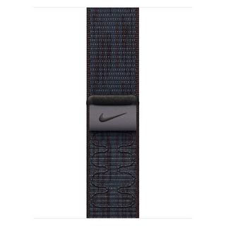 Buy Apple 40mm nike sport loop, mc1l4zm/a - black/blue in Kuwait