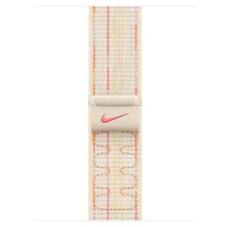 Buy Apple 40mm nike sport loop, mc1q4zm/a - starlight/pink in Kuwait