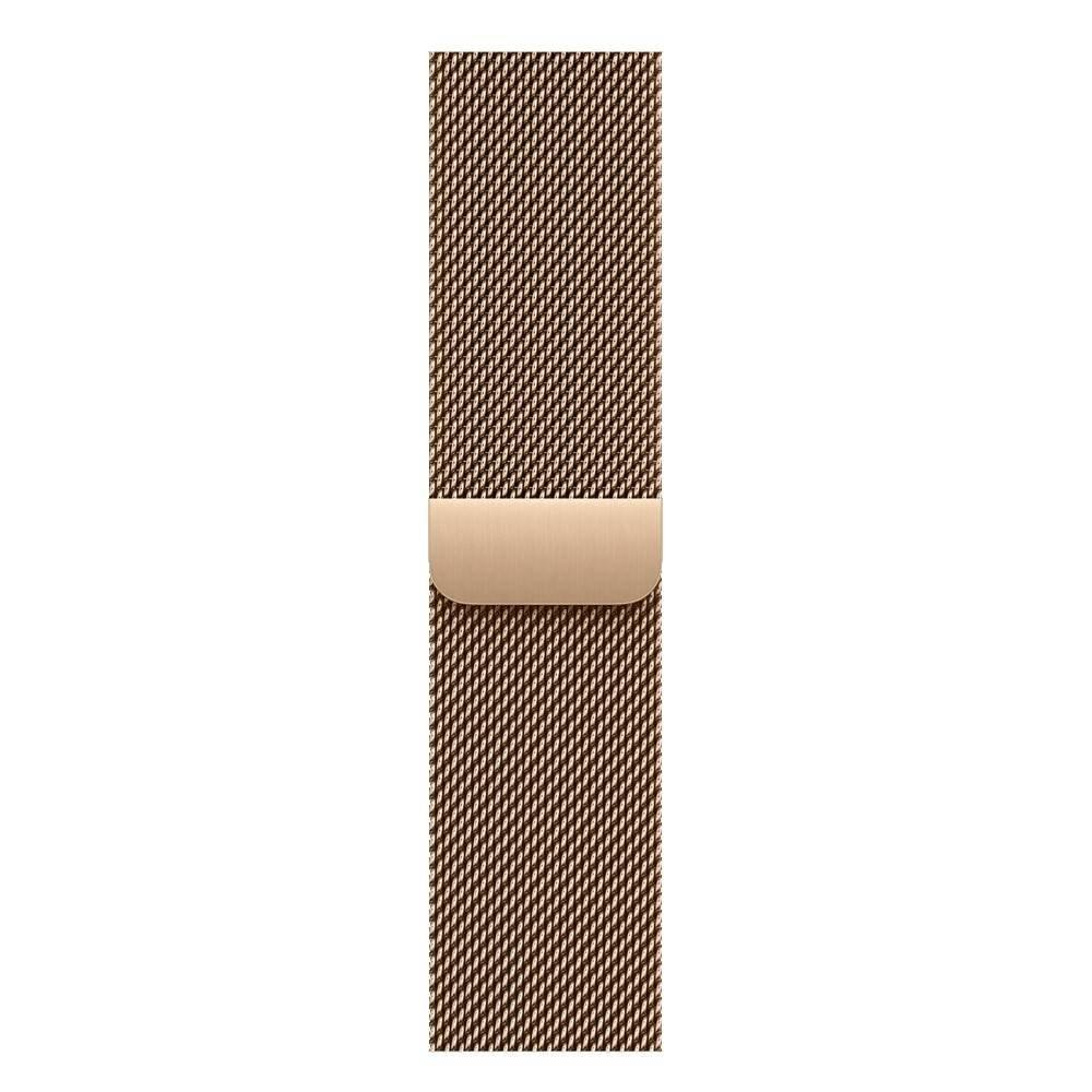 Buy Apple 46mm titanium milanese loop, mc7k4zm/a - gold in Kuwait