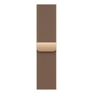 Buy Apple 46mm titanium milanese loop, mc7k4zm/a - gold in Kuwait