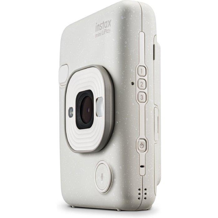 Instax Mini LiPlay  Hybrid Instant Camera - Misty White