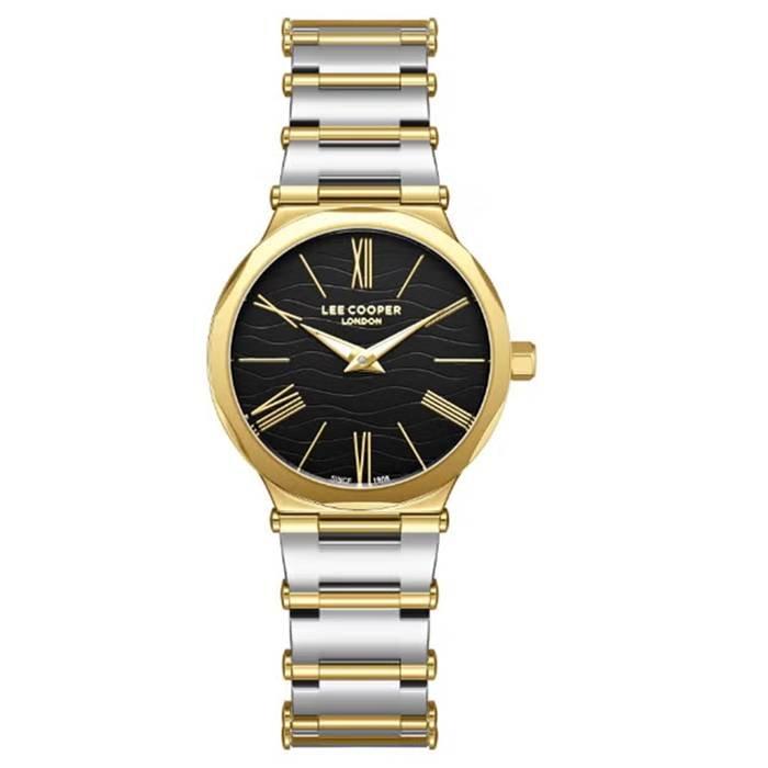 Lee Cooper Watch for Women, 30mm, Metal Strap, LC08000.550 - Silver