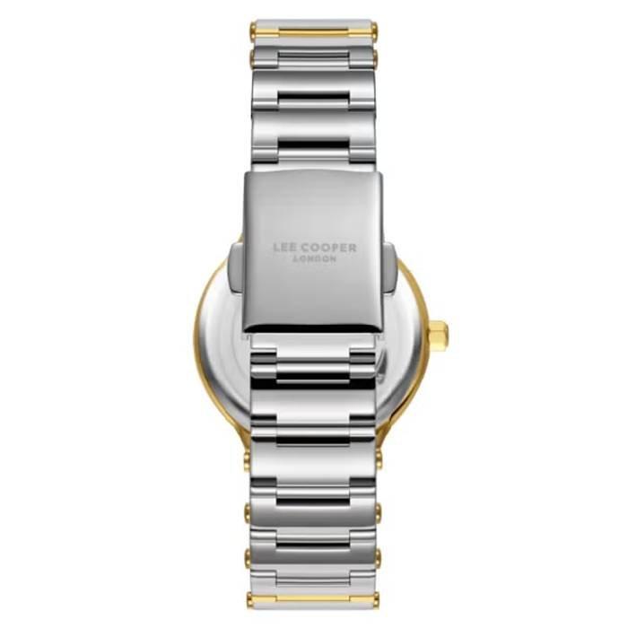 Lee Cooper Watch for Women, 30mm, Metal Strap, LC08000.550 - Silver