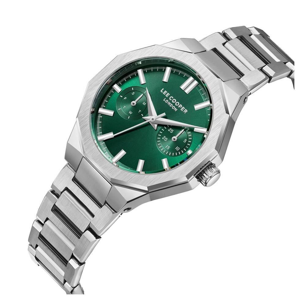 Lee Cooper Watch for Women, 34mm, Metal Strap, LC08019.370 - Silver