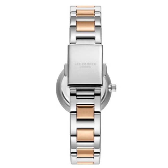 Lee Cooper Watch for Women, 28mm, Metal Strap, LC08032.520 - Silver