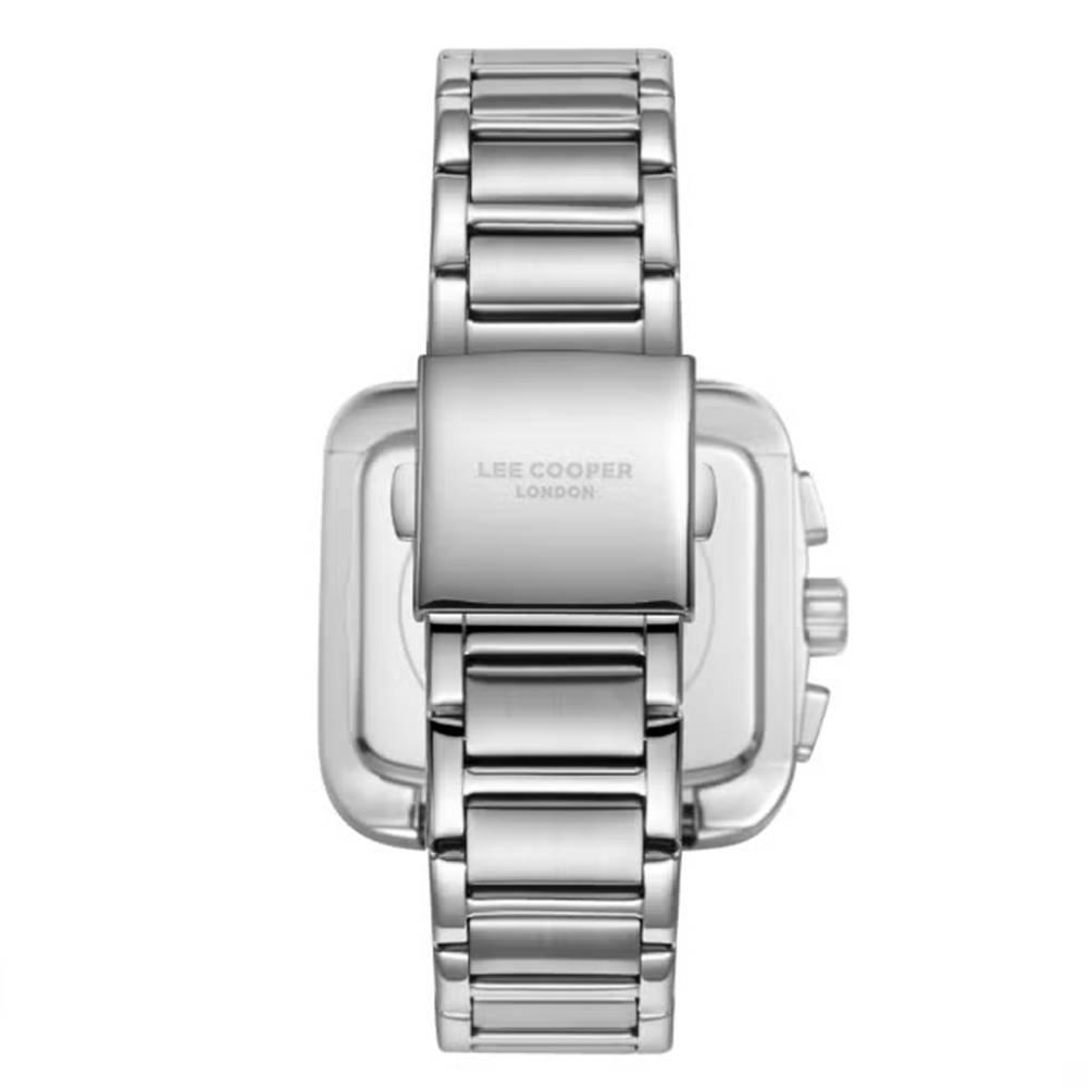 Lee Cooper Watch for Men, Multi Function, 40mm, Metal Strap, LC08013.390 - Silver