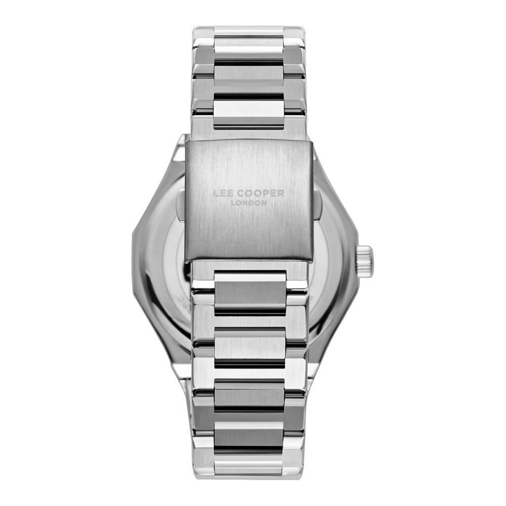 Lee Cooper Watch for Men, Multi Function, 44mm, Metal Strap, LC08068.390 - Silver