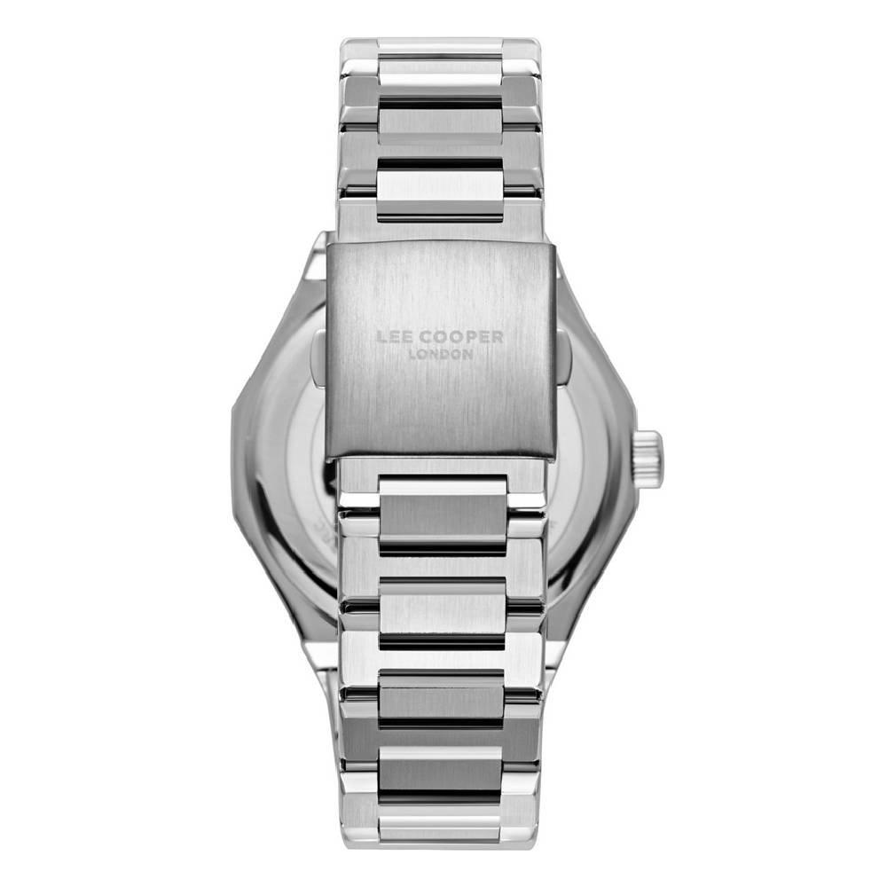Lee Cooper Watch for Men, Multi Function, 44mm, Metal Strap, LC08018.390 - Silver