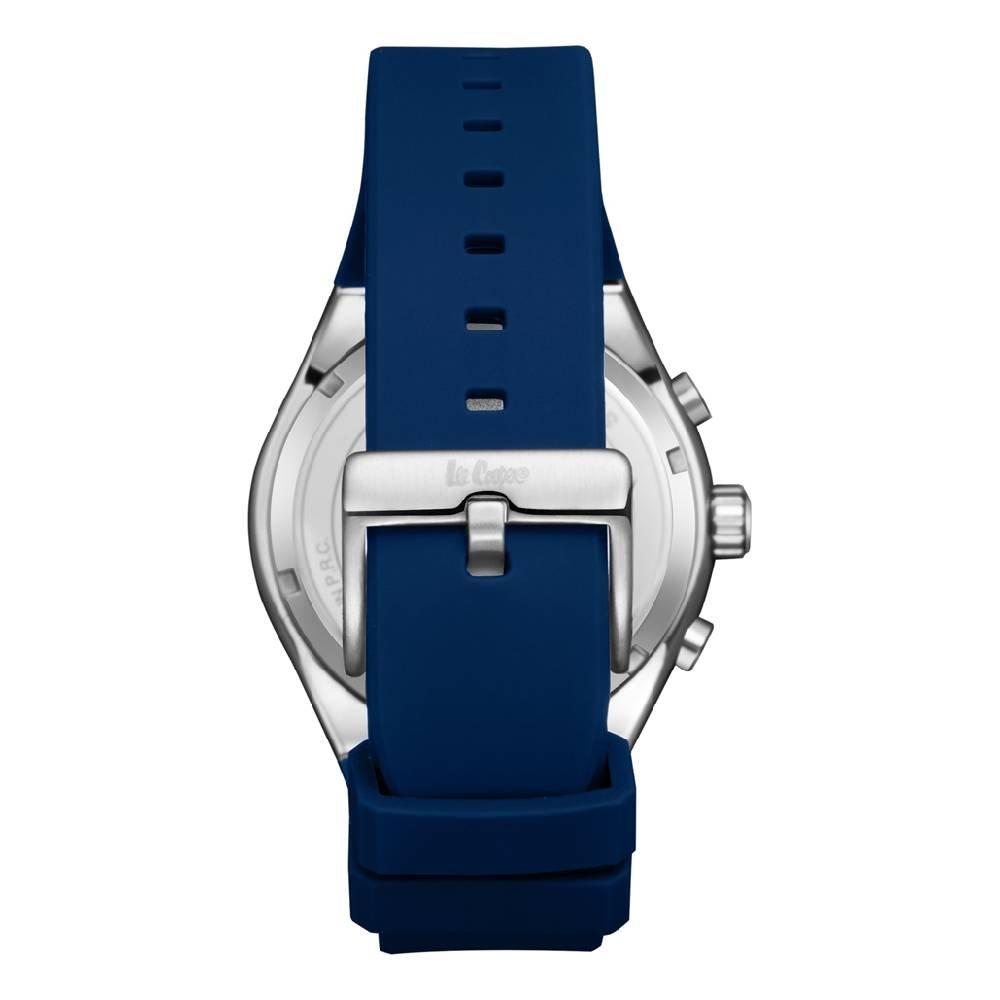 Lee Cooper Watch for Men, Multi Function, 45mm, Leather Strap, LC08063.399 - Blue