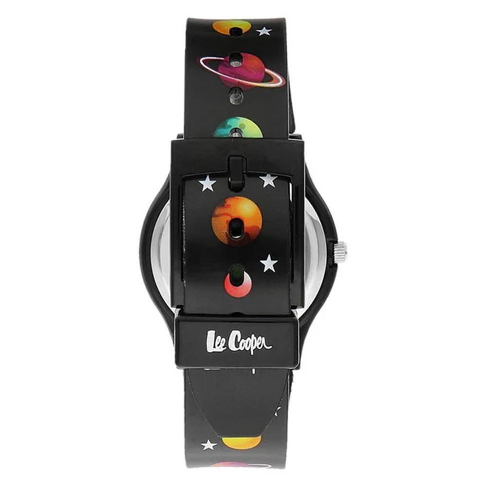 Lee Cooper Kid's Watch, Analog, Silicone Strap, 34mm, LC.K.1.651 - Black