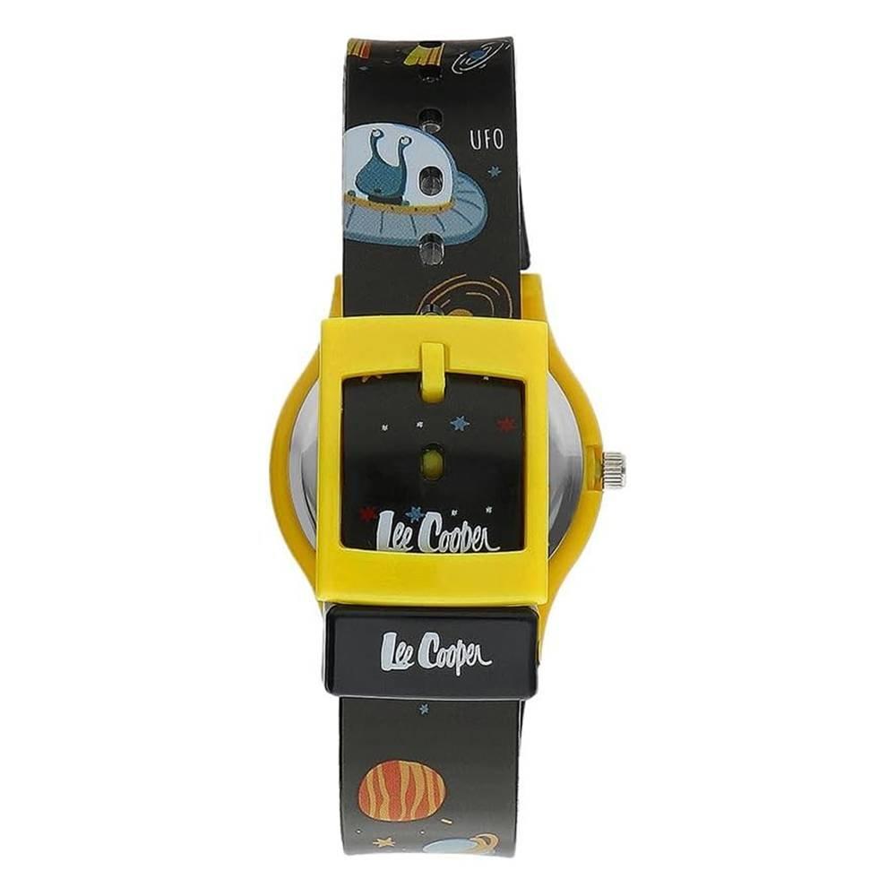 Lee Cooper Kid's Watch, Analog, Silicone Strap, 34mm, LC.K.1.757 - Black