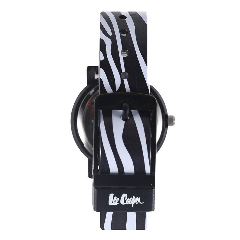 Lee Cooper Kid's Watch, Analog, Silicone Strap, 30mm, LC.K.2.636 - Black