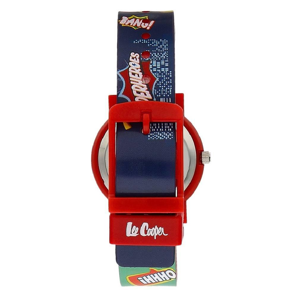 Lee Cooper Kid's Watch, Analog, Silicone Strap, 30mm,LC.K.2.869 - Multicolor
