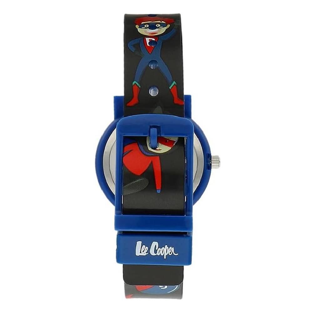Lee Cooper Kid's Watch, Analog, Silicone Strap, 30mm, LC.K.2.961 - Blue