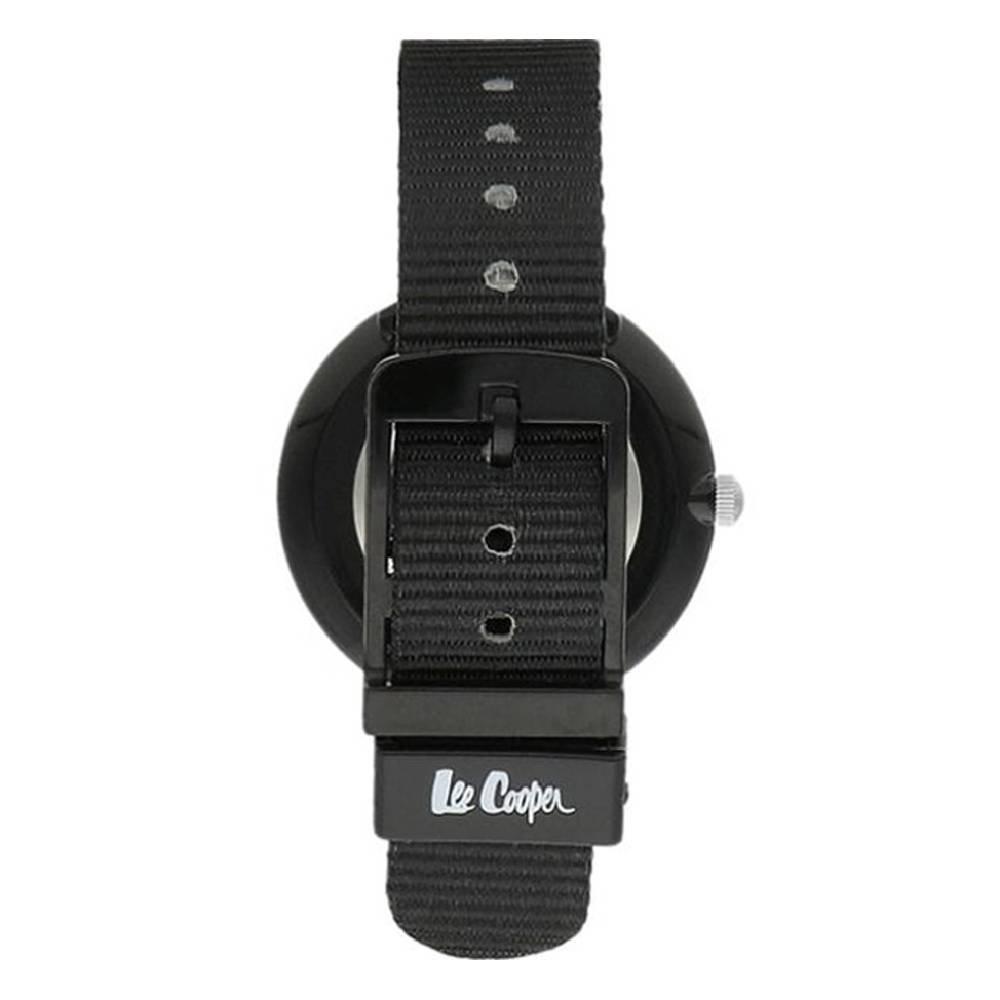 Lee Cooper Kid's Watch, Analog, Textile Strap, 33mm, LC.K.3.666 - Black