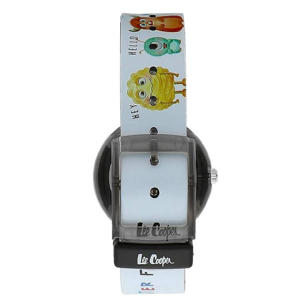 Lee Cooper Kid's Watch, Analog, Silicone Strap, 30mm, LC.K.4.633 - White