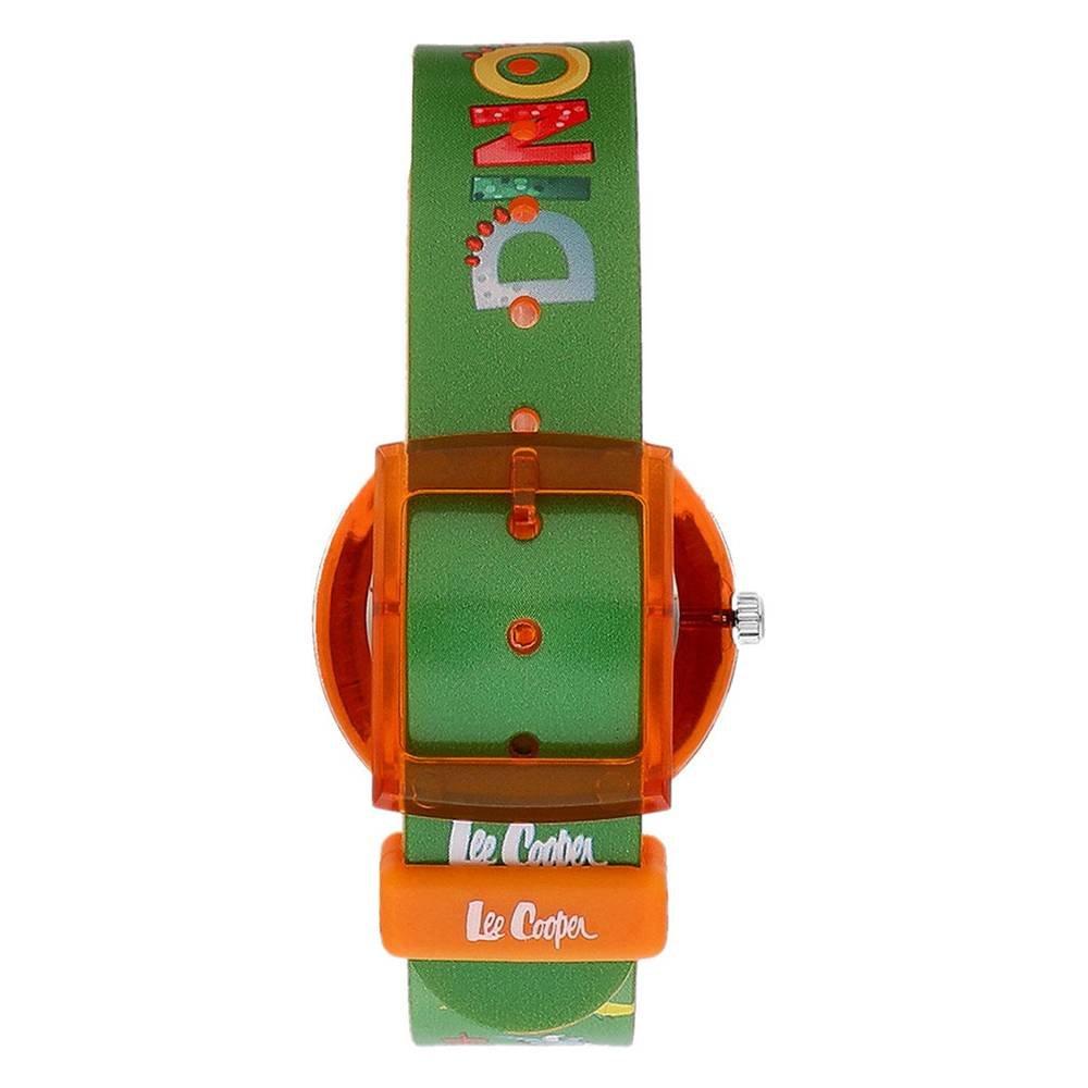 Lee Cooper Kid's Watch, Analog, Silicone Strap, 30mm, LC.K.4.777 - Green