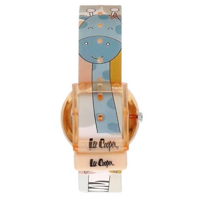 Lee Cooper Kid's Watch, Analog, Silicone Strap, 30mm, LC.K.4.838 - Pink