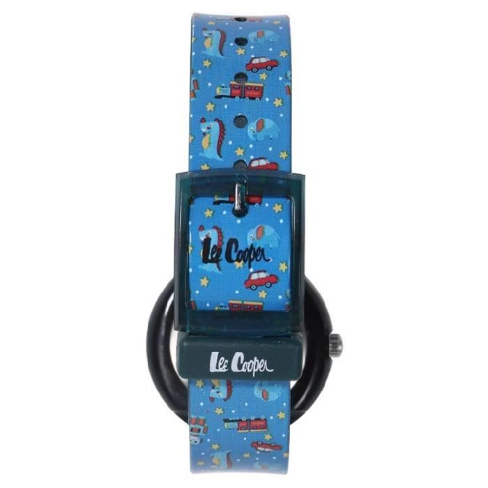 Lee Cooper Kid's Watch, Analog, Silicone Strap , 30mm, LC.K.4.939 - Blue