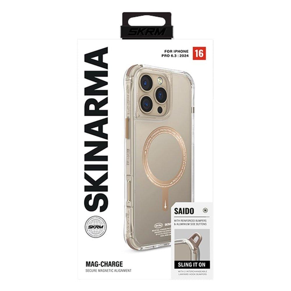 Skinarma Magnetic Saido Case for iPhone 16 Pro 6.3" (2024) - Champagne