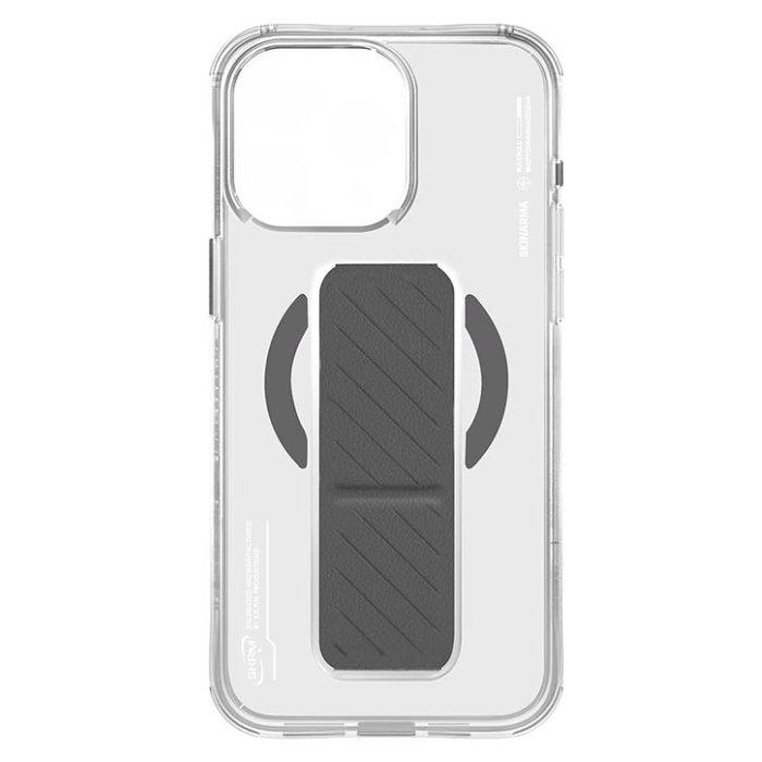 Skinarma Axon iPhone 16 Pro Magsafe Grip Case, IPP63-AXON-TIT - Titanium