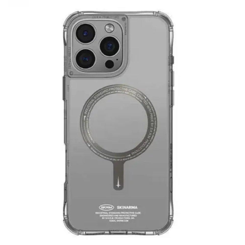 Buy Skinarma magnetic case for iphone 16 pro max 6. 9" (2024) - titanium in Kuwait