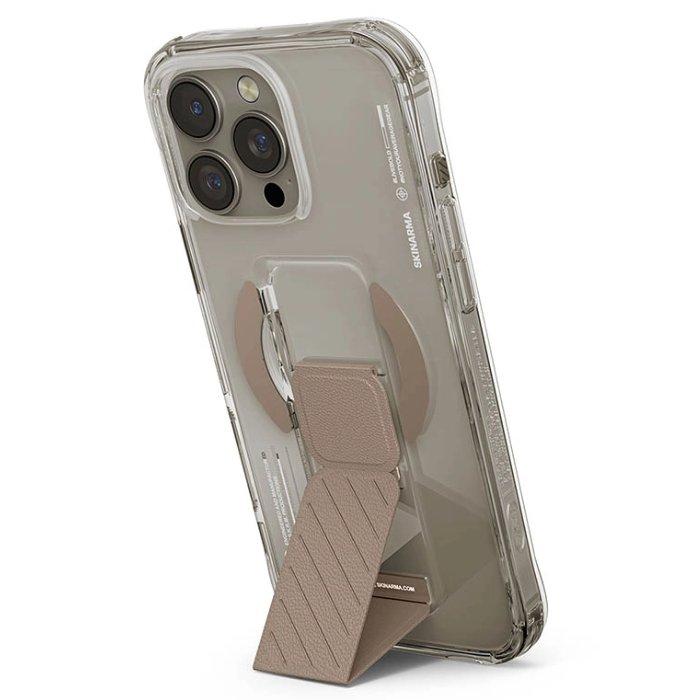 Skinarma Axon iPhone 16 Pro Max Magsafe Grip Case - Champagne