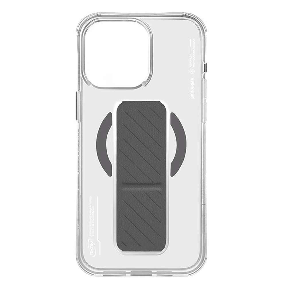 Skinarma Axon iPhone 16 Pro Max Magsafe Grip Case - Titanium