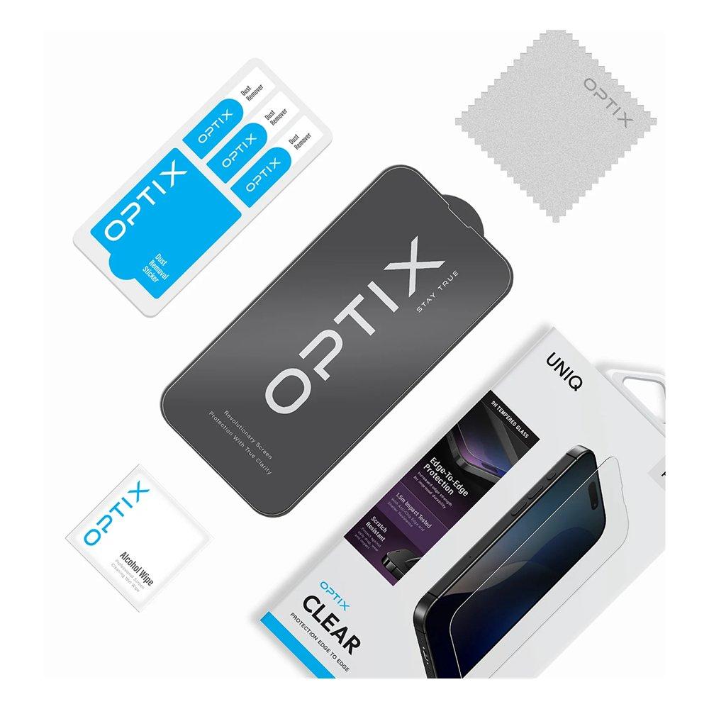 Uniq Optix iPhone 16 Pro Glass Screen Protector – Clear