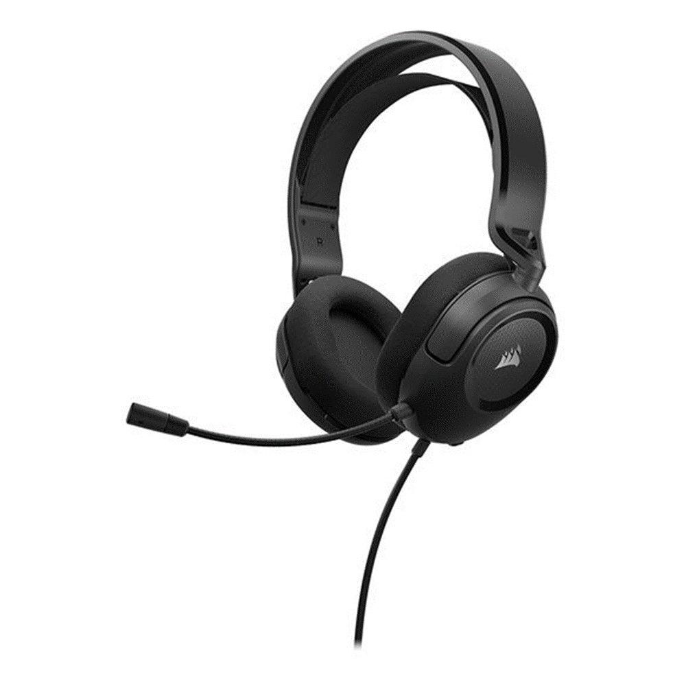 Corsair HS35 v2 Multiplatform Wired Gaming Headset, CA-9011377-EU - Black