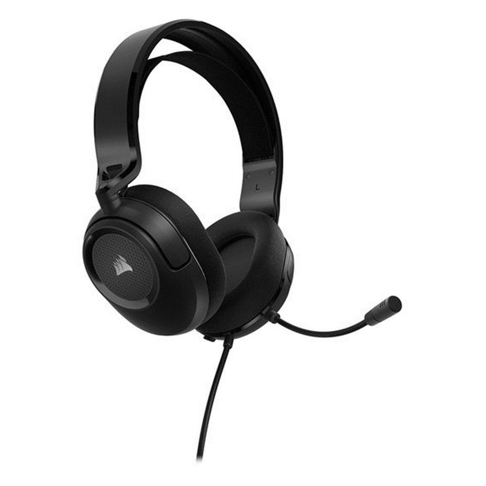 Corsair HS35 v2 Multiplatform Wired Gaming Headset, CA-9011377-EU - Black