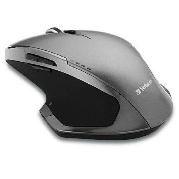 ماوس اللاسلكي ديلوكس مزود بإضاءة ليد من فيرباتيم، 49041 - فضي