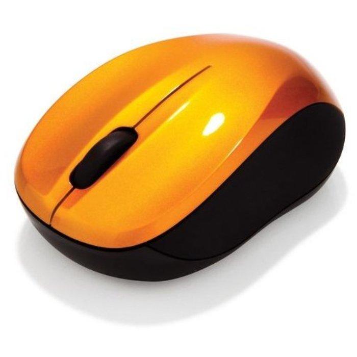Verbatim Go Nano Wireless Mouse - Volcanic Orange