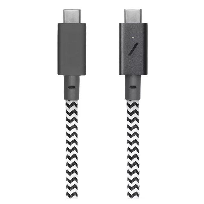 Native Union Belt Cable Pro 240W (USB-C to USB-C)​ - Zebra
