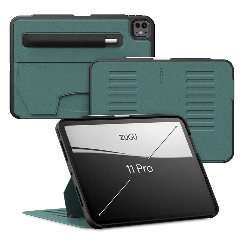 Buy Zugu case slim protective case for apple ipad pro 11-inch - pine green in Kuwait