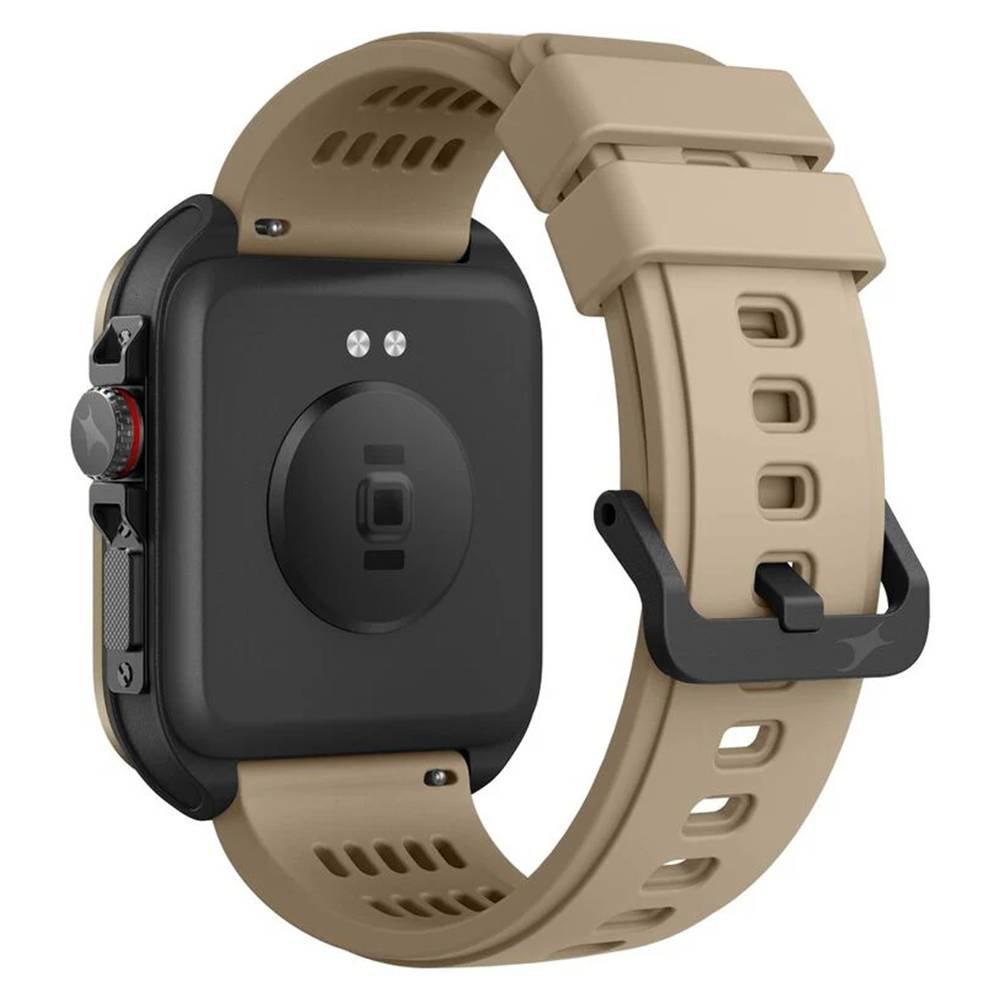 Fastrack Active Smart Watch Silicone Strap, 38101PP02- Brown