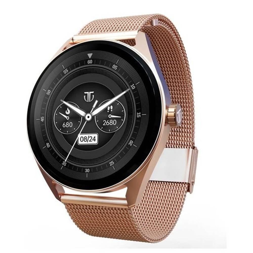 Titan Crest Smart Watch Mesh Strap, 90206AP01- Rose Gold