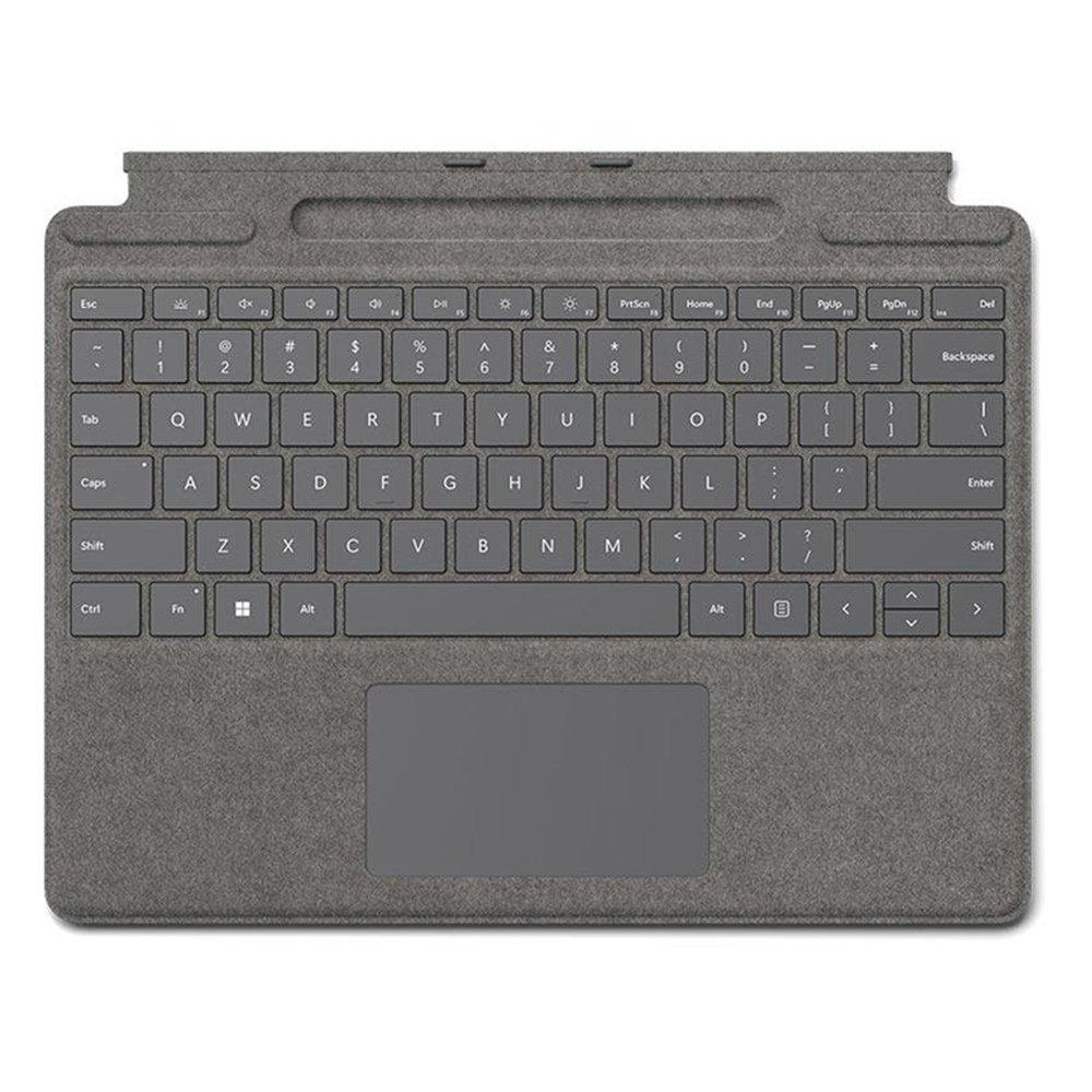 Microsoft Surface Pro Keyboard, English/Arabic, 8XA-00251 - Platinum
