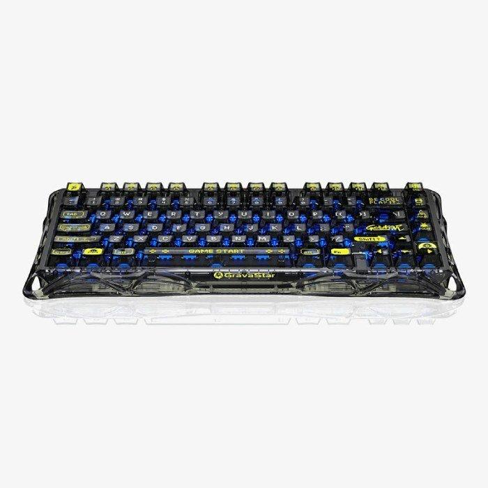 GravaStar Mercury K1 Lite 75% Wireless Mechanical Gaming Keyboard – Black