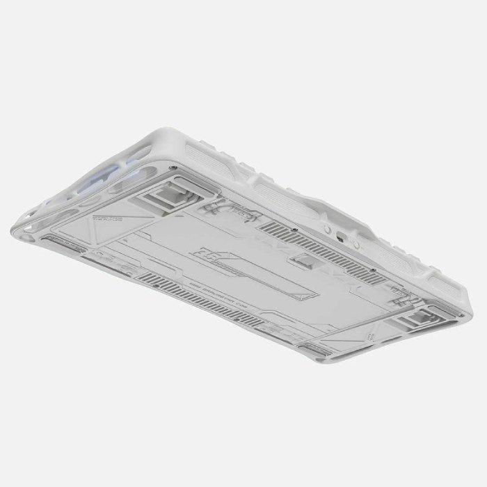 GravaStar Mercury K1 75% Wireless Mechanical Gaming Keyboard - Gradient White