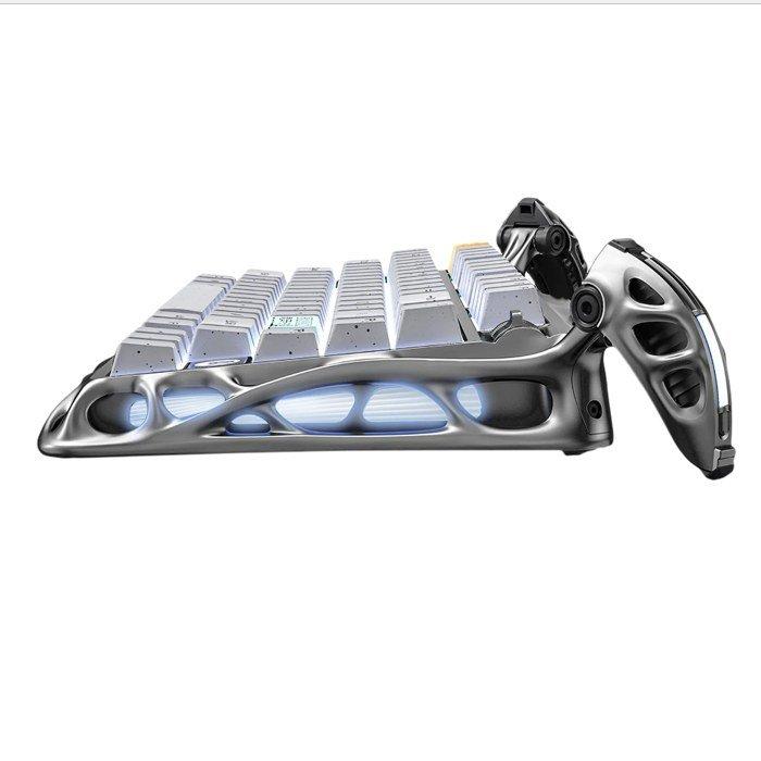 GravaStar Mercury K1 Pro 75% Wireless Special Edition Mechanical Gaming Keyboard- Concrete Gray