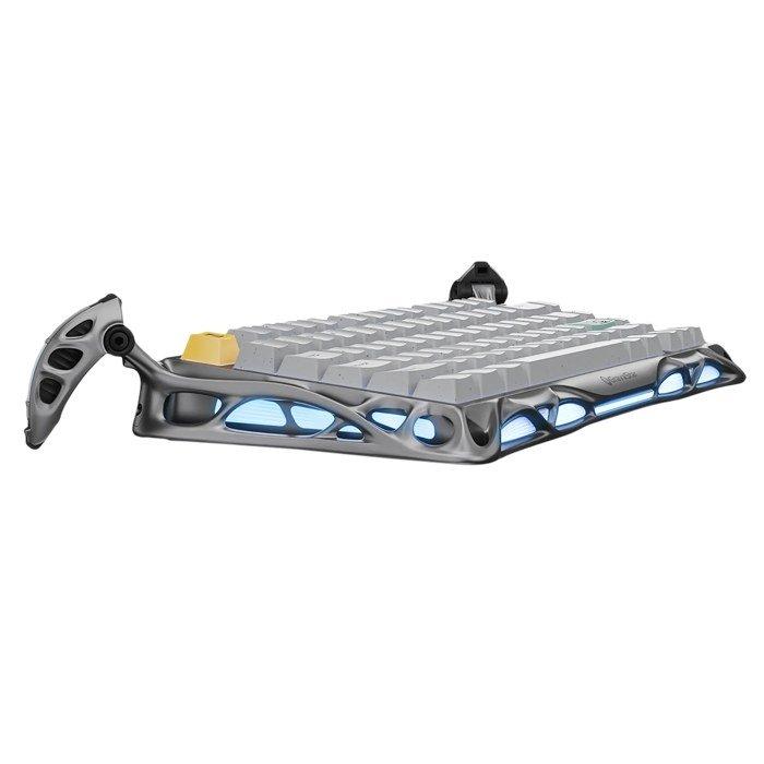 GravaStar Mercury K1 Pro 75% Wireless Special Edition Mechanical Gaming Keyboard- Concrete Gray