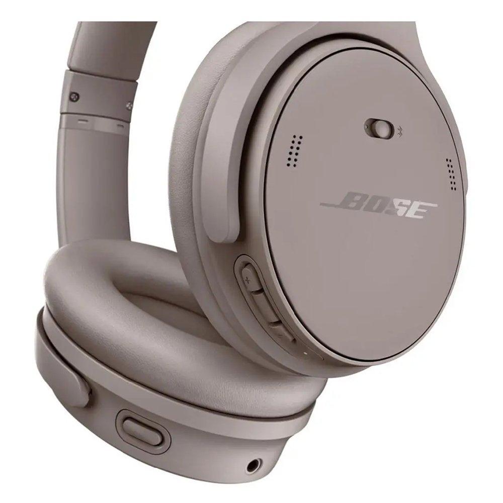 Bose QuietComfort Wireless Noise Cancelling Over-the-Ear Headphones, Sandstone