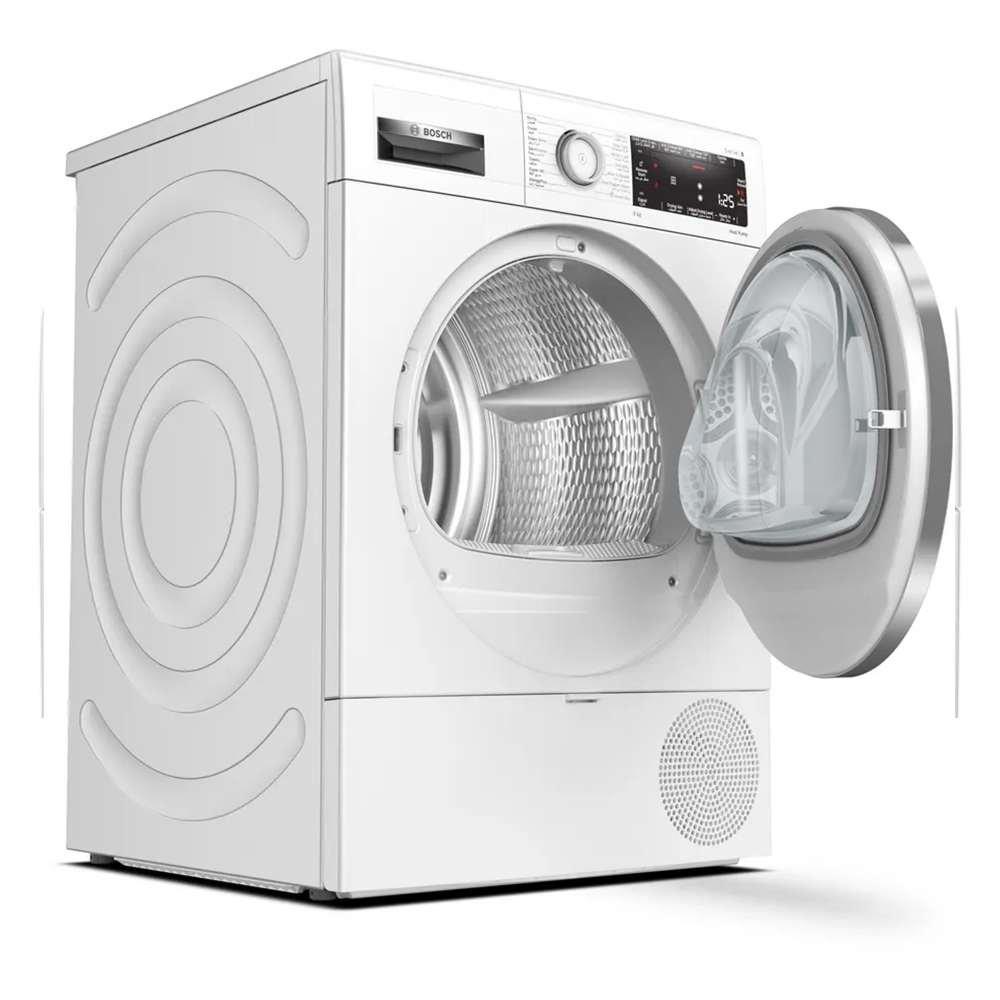Bosch Heat Pump Dryer, 9 KG capacity, WTX88RH9GC - White