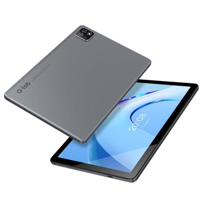 G-Tab T11 Tablet, 10.1 Inches IPS Screen, Octa Core Processor, 8GB RAM, 128GB Storage - Grey